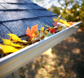 What safety precautions should you take when working on a residential roof?