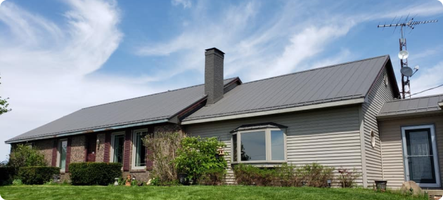 Is there a financing option or payment plan offered by the roofing company?